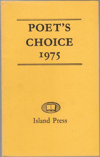  - Poet's Choice 1975.