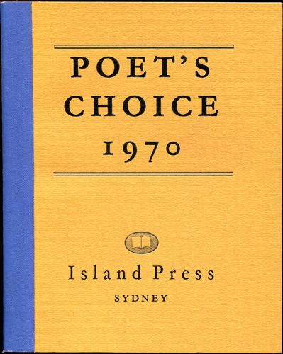  - Poet's Choice 1970.