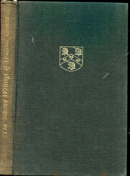 POYNTER, F. N. L; Editor. - Selected Writings of William Clowes. 1544 - 1604.