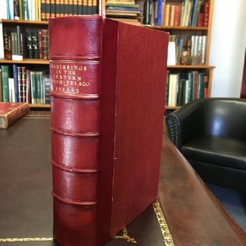 FORBES, HENRY O. - A Naturalists Wanderings In The Eastern Archipelago A Narrative Of Travel And Exploration From 1878 To 18883 With numerous illustrations from the Author's sketches and descriptions by Mr. John B. Gibbs.