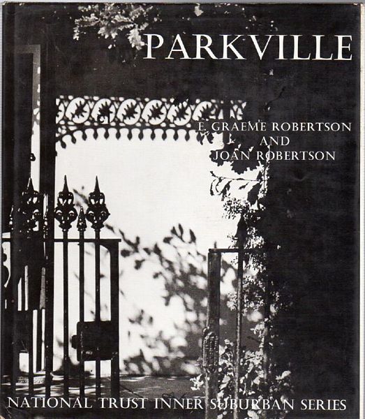 ROBERTSON, E. GRAEME; ROBERTSON, JOAN. - Parkville.