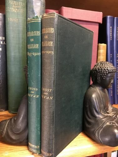 CROSS, C. F. & BEVAN, E. J. - Researches On Cellulose Volume I. 1895 -1900. Volume II. 1900 - 1905.