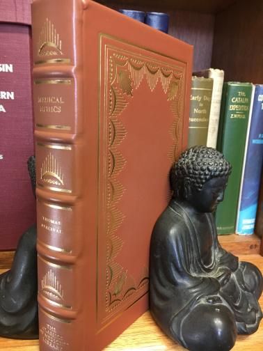 PERCIVAL, THOMAS. - Medical Ethics; or A Code of Institutes and precepts, Adapted to the Professional Conduct of Physicians and Surgeons. Together with an Introduction by Edmund D. Pellegrino, M.D.