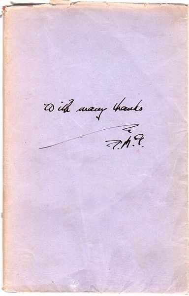 GALSWORTHY, JOHN. - Two Forsyte Interludes. A Silent Wooing, Passers By.