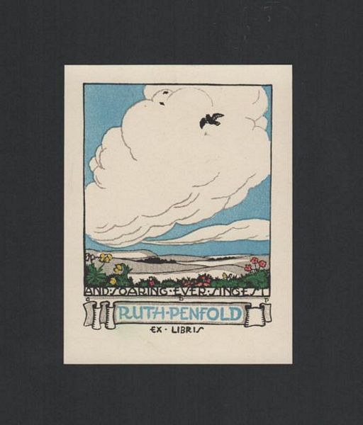 PERROTTET, GEORGE DAVID. - Bookplate: Ruth Penfold. Includes text 