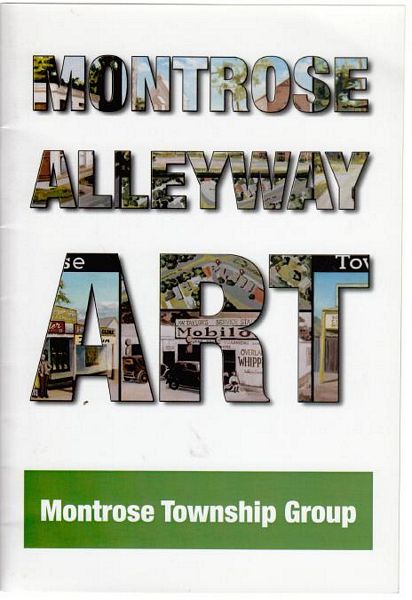  - Montrose Alleyway Art.