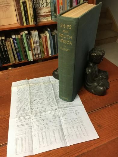 MURRAY, MARISCHAL. - Ships and South Africa. A Maritime Chronicle Of The Cape. With Particular Reference to Mail and Passenger Liners from the Early Days of Steam down to The Present. With a foreword by General The Rt. Hon. J. C. Smut.