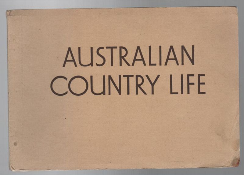 JAMES, H. R. - Sixteen Beautiful Photogravure Views Representing Australian Country Life.