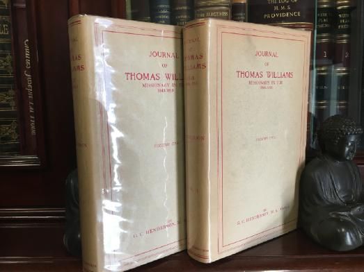 HENDERSON, G. C. - Journal of Thomas Williams Missionary in Fiji 1840-1853 Two Volumes.