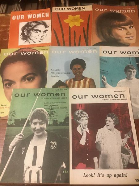 ADAMS, JILL; Editor. - Our Women. (national Magazine of the Union of Australian Women). Seven Issues in the period 1963 to 1971. Nos 26, 32, 37, 40, 41, 43, 47, and 48.