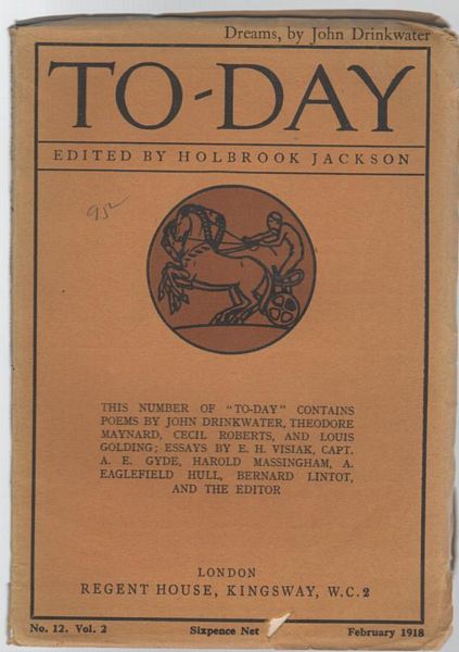 JACKSON, HOLBROOK; Editor. - T0-Day: Frebruary 1918, No. 12. Vol.2.