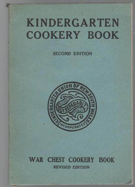 The War Chest Fund. - The Kindergarten Cookery Book.