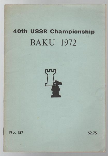  - 40th USSR Championship Baku 1972. No. 157.