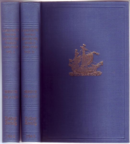 WALLIS, HELEN. Editor. - Carteret's Voyage Round the World 1766-1769. Two Volumes.