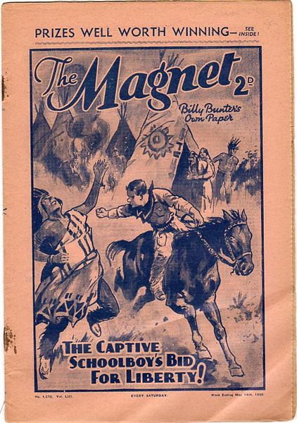  - The Magnet. No. 1, 578. Vol. LIII. Every Saturday. Week Ending May 14th 1938.