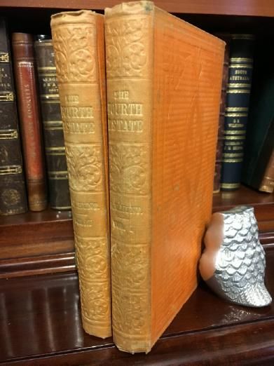 HUNT, F. KNIGHT. - The Fourth Estate: Contributions Towards A History Of Newspapers, And Of The Liberty Of The Press.