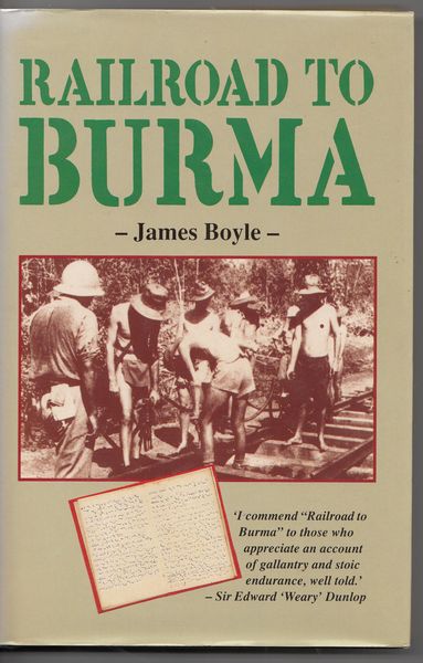 BOYLE, JAMES. - Railroad To Burma.