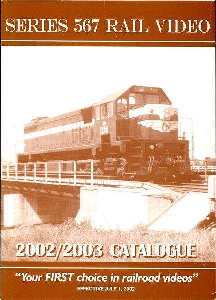  - Series 567 Rail Video. 2002/2003 Catalogue.