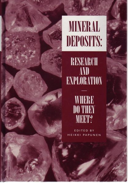 PAPUNEN, HEIKKI; Editor. - Mineral Deposits: Research and Exploration Where do they Meet?