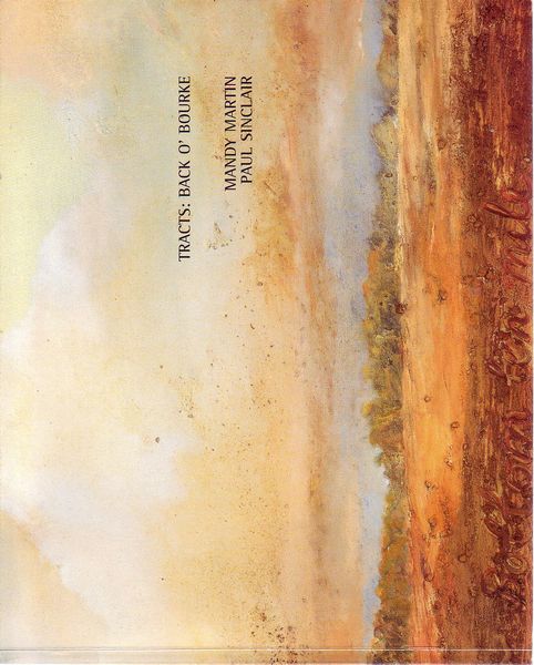 MARTIN, MANDY; SINCLAIR, PAUL. - Tracts: Back O' Bourke.