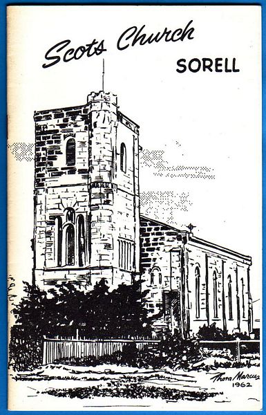 MORRIS, W. C. - Scots Church. Sorell.