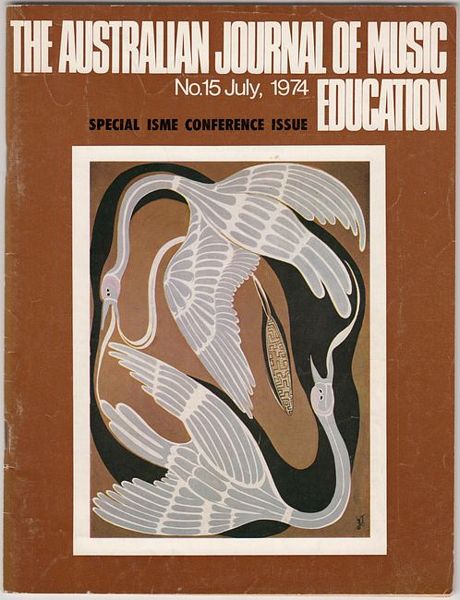 BRIDGES, DOREEN. - Music In Australian Education: Origins and Backgrounds. Contained within the Australian Journal of Music Education No.15 July, 1974. Special ISME conference issue.
