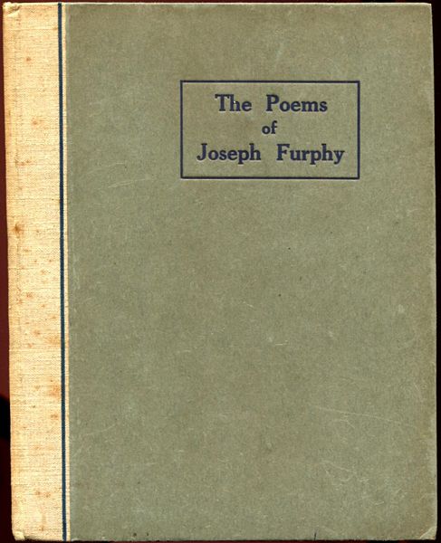 K. B. Editor. - The Poems Of Joseph Furphy. [Tom Collins, author of 