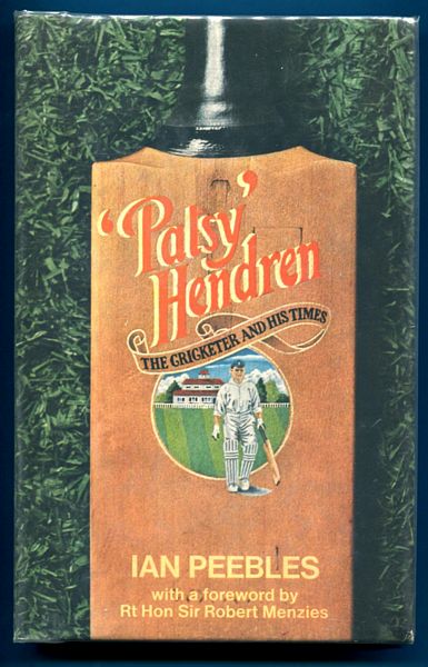 PEEBLES, IAN. - 'Patsy' Hendren. The Cricketer and his Times.