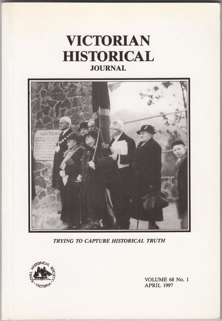 RAE, IAN D; WILLIAMS, M. - Mining And Processing Of Jarosite Near Torquay In The 1920s. Contained in The Victorian Historical Journal. Volume 68, No. 1. June 1997.