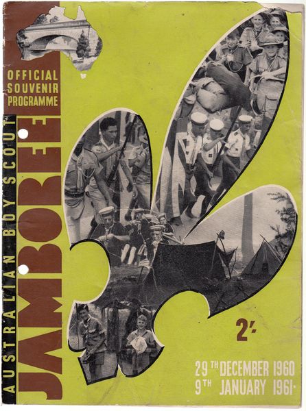  - Official Souvenir Programme Australian Boy Scout Jamboree. 29th December 1960- 9th January 1961.