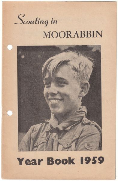  - Scouting In Moorabbin. Year Book 1959. Ninth Annual Report. City of Moorabbin District.
