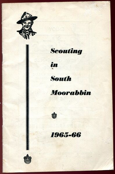  - Scouting In South Moorabbin. 1965-66.
