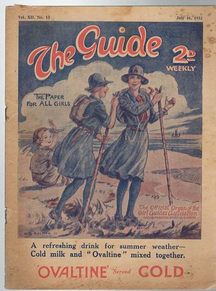  - The Guide. The Official Organ of the Girl Guides Association. Vol. XII, No. 13 July 16, 1932.