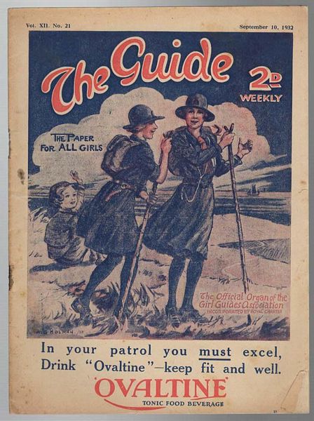  - The Guide. The Official Organ of the Girl Guides Association. Vol. XII, No. 21 September 10, 1932.