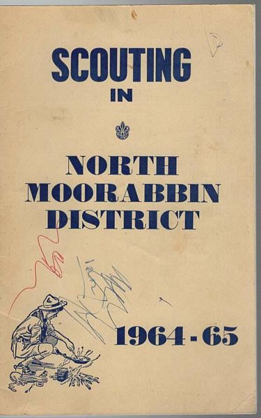  - Scouting In North Moorabbin Districts. 1963-64.