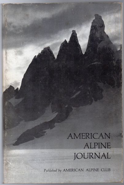  - The American Alpine Journal 1974. Volume 19. Number 1. Issue 48. 1974.