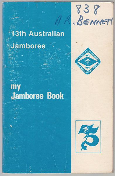  - 13th Australian Jamboree. My Jamboree Book.
