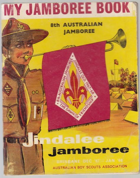  - My Jamboree Book. 8th Australian Jamboree. Jindalee Jamboree. Brisbane Dec '67-Jan '68.