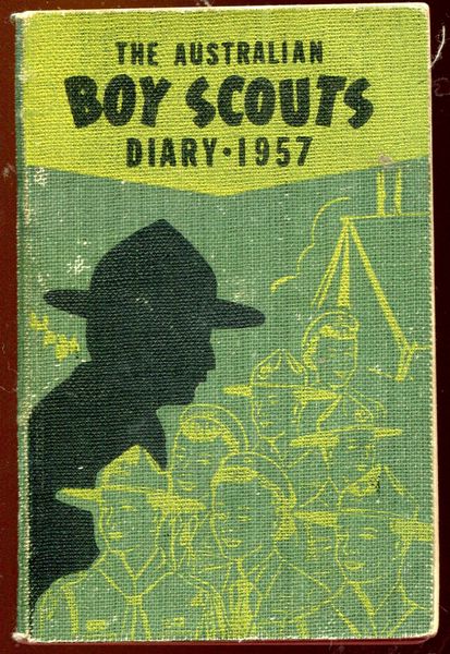 WILLIAMS, W. H. - The Australian Boy Scout Diary. With Specially Written notes and Sketches for Cubs, Scouts, Senior Scouts, Rovers and Scouters. 1957.