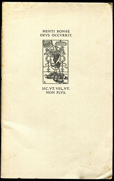 FOXCROFT, A. B. - Geofroy Tory And His Device Of The Pot Casse.