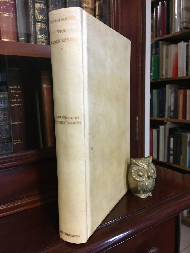 GOODEN, STEPHEN; MOORE, GEORGE. - The Brook Kerith. A Syrian Story with twelve engravings by Stephen Gooden.