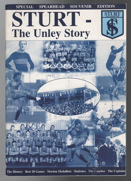 LYSIKATOS, JOHN. - Sturt - The Unley Story.