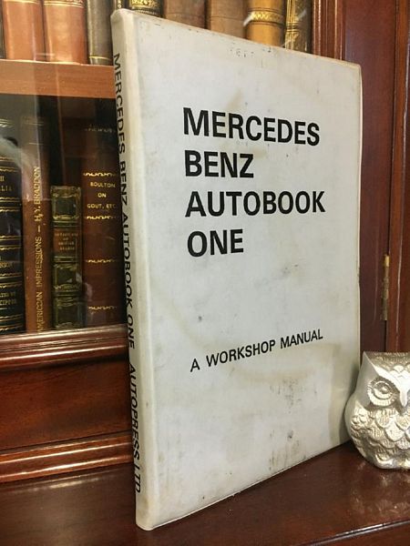 GLENN, HAROLD T. - Mercedes-Benz Autobook One: A workshop manual for all 180, 190, 200, 219,220, 230,250, 300, 600, fuel injection and diesel injection models.