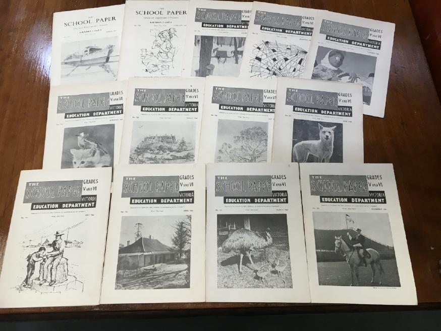 EDUCATION DEPARTMENT VICTORIA. - The School Paper For Grades V and VI. No. 761 November 1966 to No. 775 March 1967 Continuous run of fifteen numbers.
