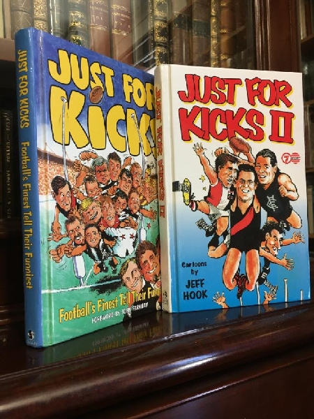 HOOK, JEFF. - Just For Kicks and Just For Kicks II.