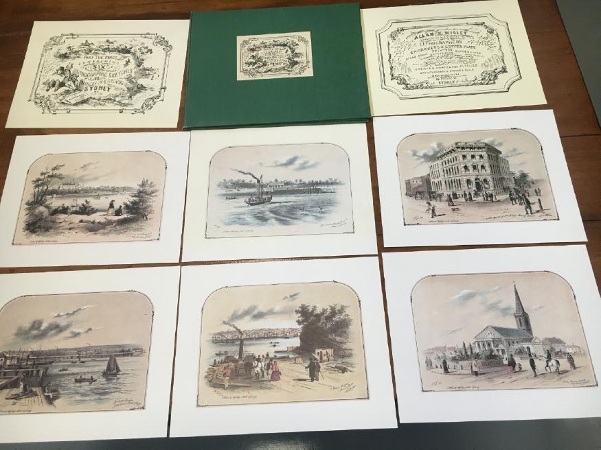 GILL, SAMUEL THOMAS. - Part The First Containing Six Lithographic Sketches Of Scenery In & Around Sydney.