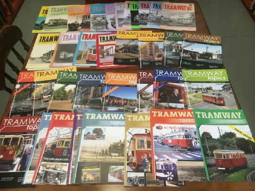 WELLINGTON TRAMWAY MUSEUM. - Tramway Topics. Consecutive run: Issue No. 214, October-December 2002 to No. 256, December 2015.