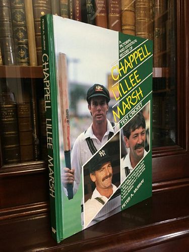 MURRAY, PETER A. - A Pictorial and Statistical Record - Chapple - Lillee - Marsh Test cricket.