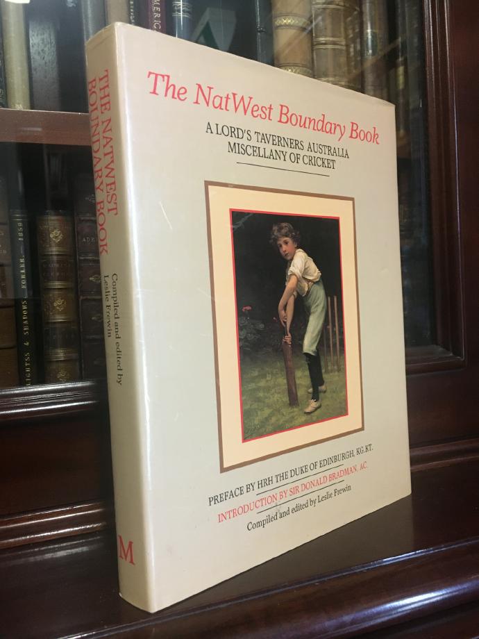 FREWIN, LESLIE. - The Nat West Boundary Book: A Lord's Taverners Australia Miscellany of Cricket.