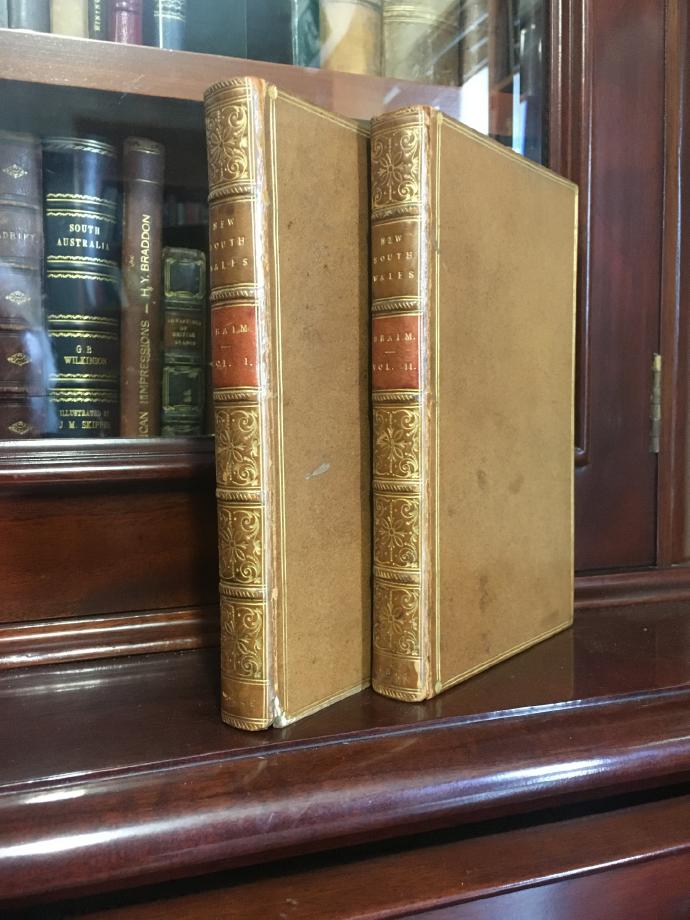 BRAIM, THOMAS HENRY. - A History Of New South Wales, From Its Settlement To The Close Of The Year1844 Two Volumes.